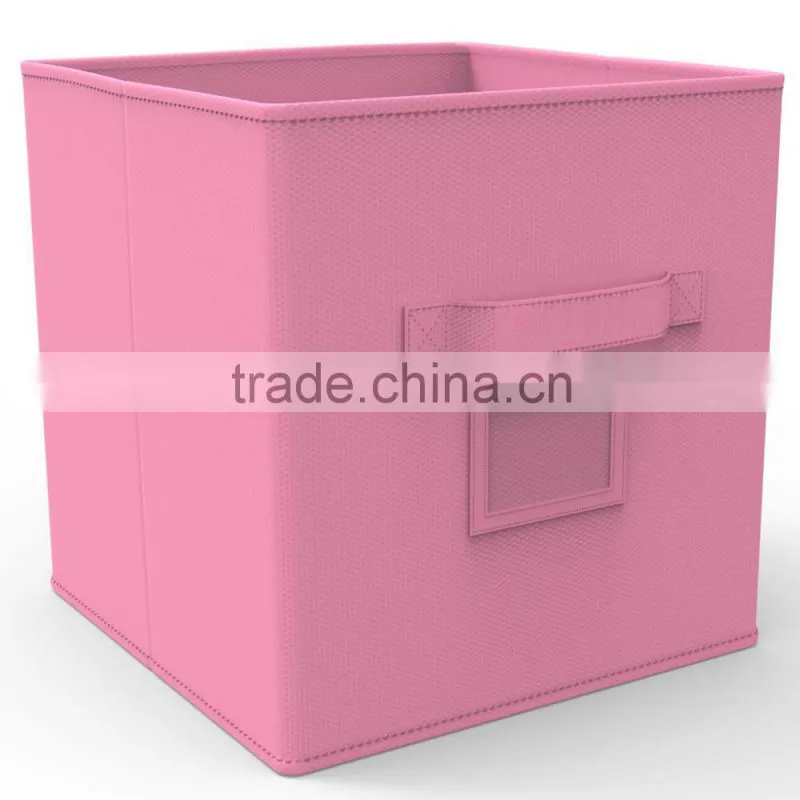 Decorative Storage Baskets Non-woven Collapsible Storage Bins/boxes