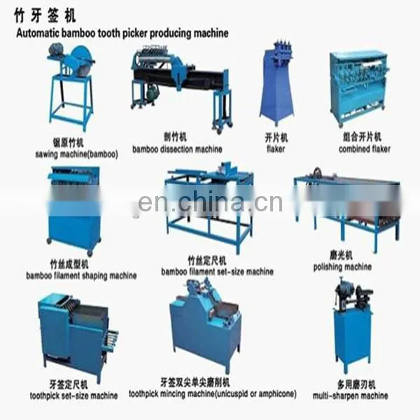 Best selling toothpick making machine/bamboo toothpick making machine/wood toothpick maker machine