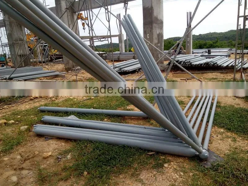Stylish steel structure space frame bulk storage for cement plant