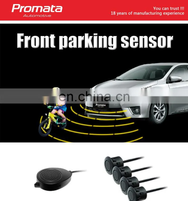 Promata Hot sale Speed control canbus digital front parking sensor