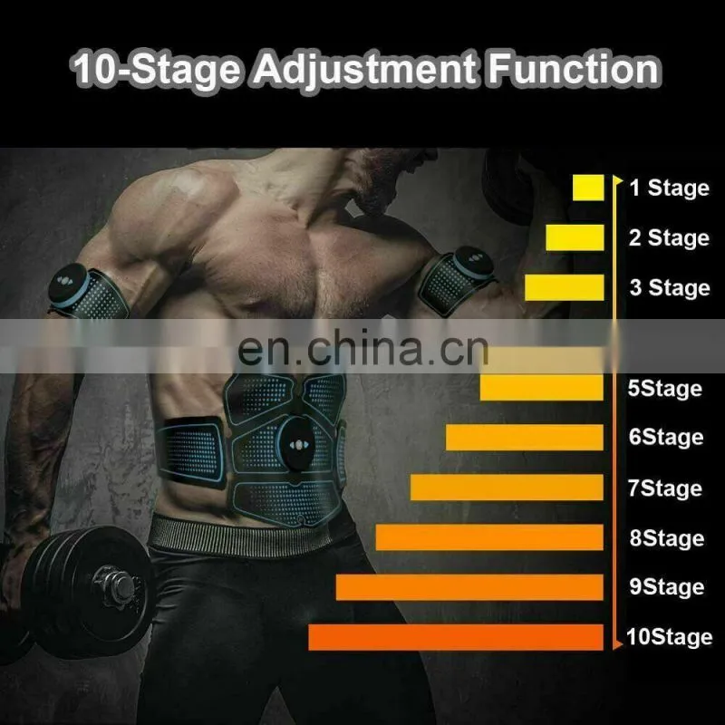 Abdominal Muscle Stimulator Trainer EMS Abs Fitness Equipment Training Muscles