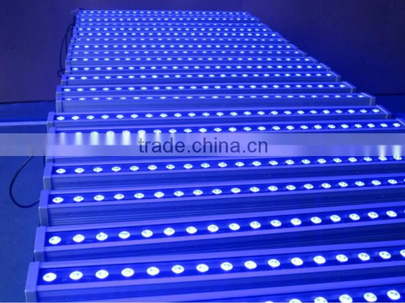 24pcs 3W RGB 3 in 1 Led Wall Washer Led Flood Light DJ Stage Lighting