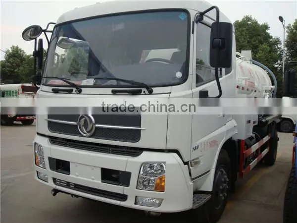 factory sale 8 ton sewage sucking and sewer jetting truck