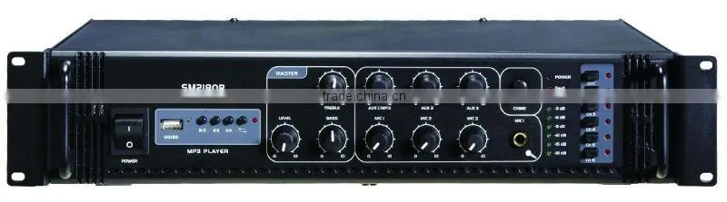 Professional Public Address Amplifier SM2180B
