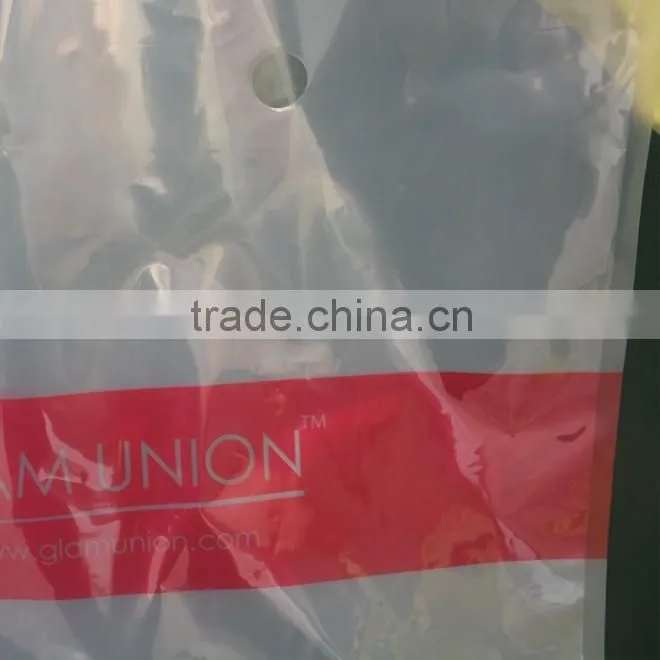 custom printed plastic bag with air hole perfact quality
