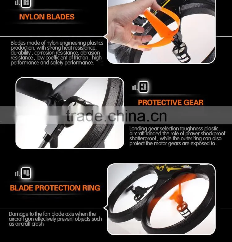 2014 new Product Large 61CM 4.5CH 2.4G 4-Axis Ufo Aircraft RC Quadcopter With Camera
