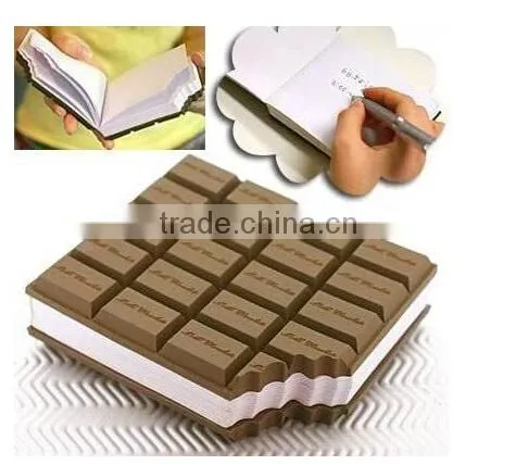 silicone chocolate school notebook