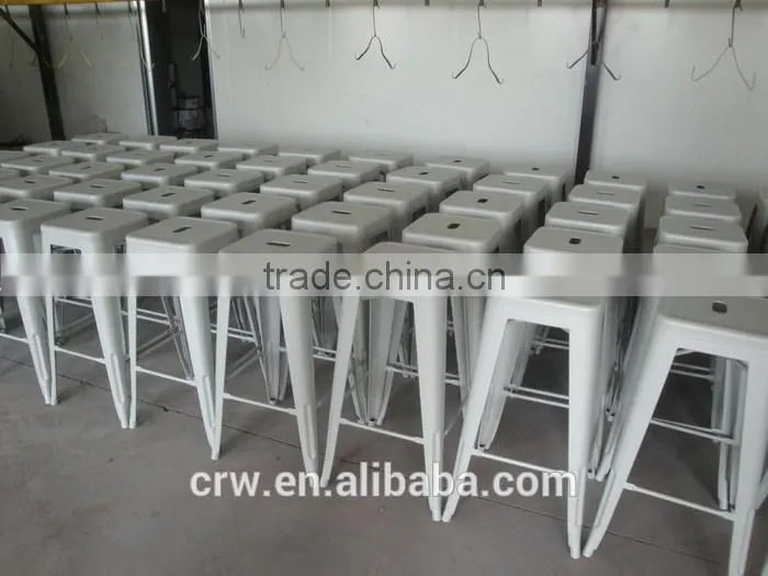MCH-1515-2 Red Metal Stool High Bar Chair