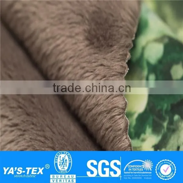 fleece bonded thermal fabric for clothing