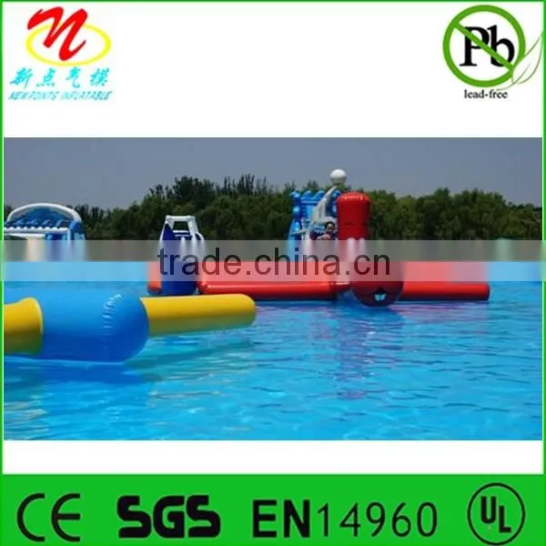Inflatable water sport games inflatable balance beam