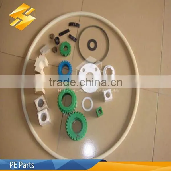 excellent quality natural white hdpe sheet uhmwpe part