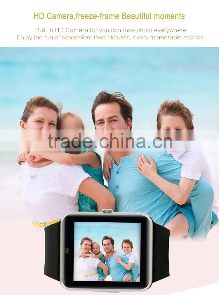 2016 New Fashion Bluetooth wifi Smart Watch GT08 Android Smart Watch Smart Wrist Band Smart Bracelet Sport Watch