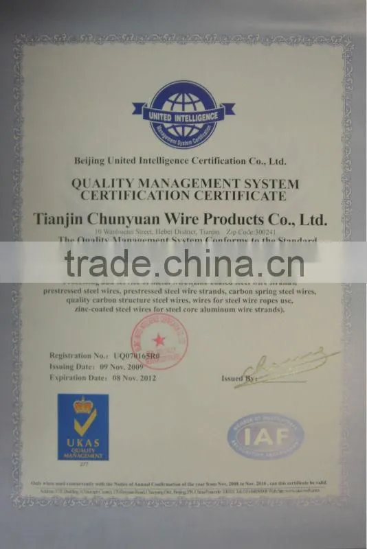 high carbon spring steel wires in Tianjin City