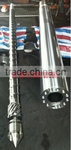 Haitian 130 new design shot injection screw barrel
