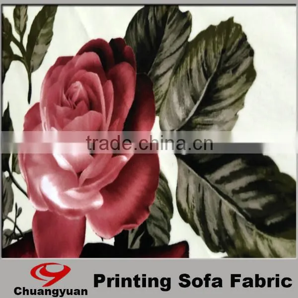 rose flower fabric print for flower girl dress