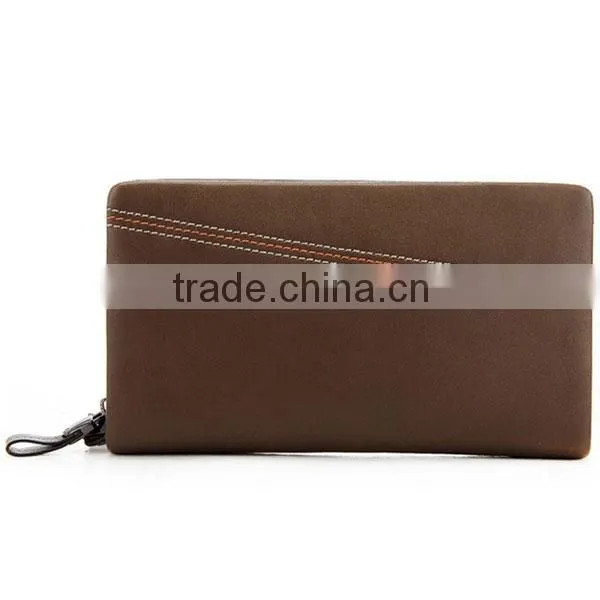 2016 newest style wallet men's Clutch bag card-slot pu leather cell mobile phone case
