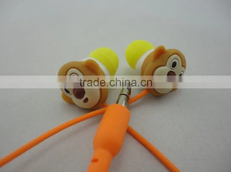 3D gift heart earphone
