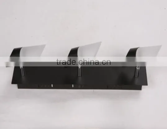 High Quality led Simple sandy black Decoration Aluminum+Acrylic Chandelier Light Model RT1072-3