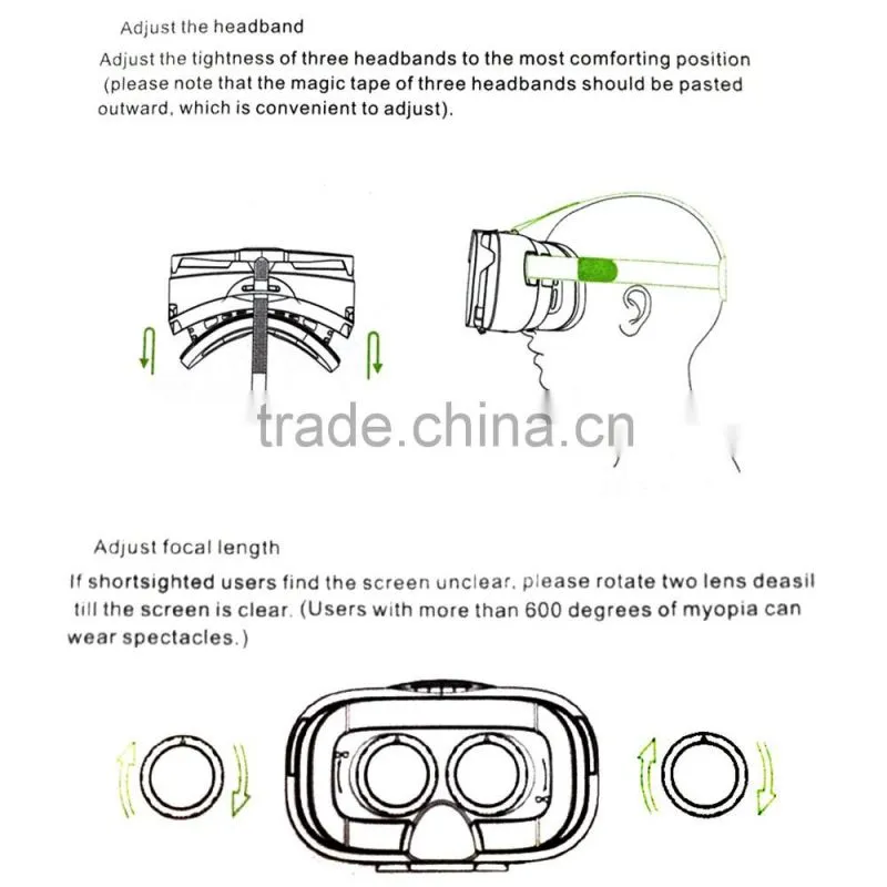 Vr box 3d glasses with game remote, Gaoxin private xnxx 3d video porn glasses virtual reality, 3d vr glasses virtual reality
