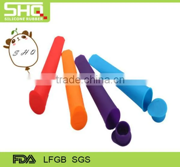 Flexible Durable online shopping ice mold Silicone Popsicle Mold