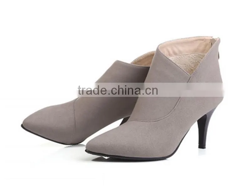high heel boot garden ankle boots New design waterproof boots