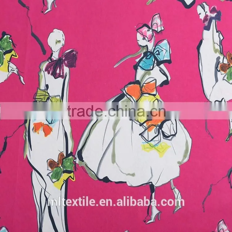 knitting printing roma fabric