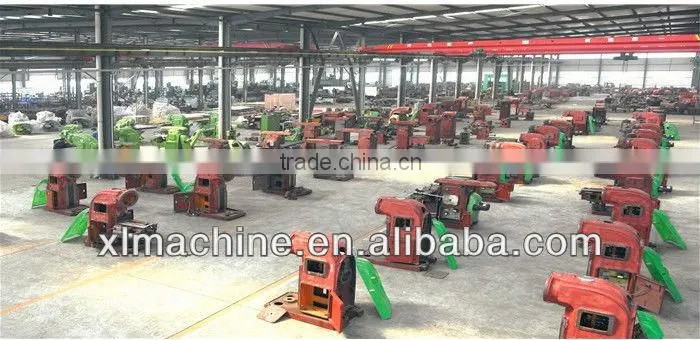radial arm turret milling machine with swivel head for metal machining