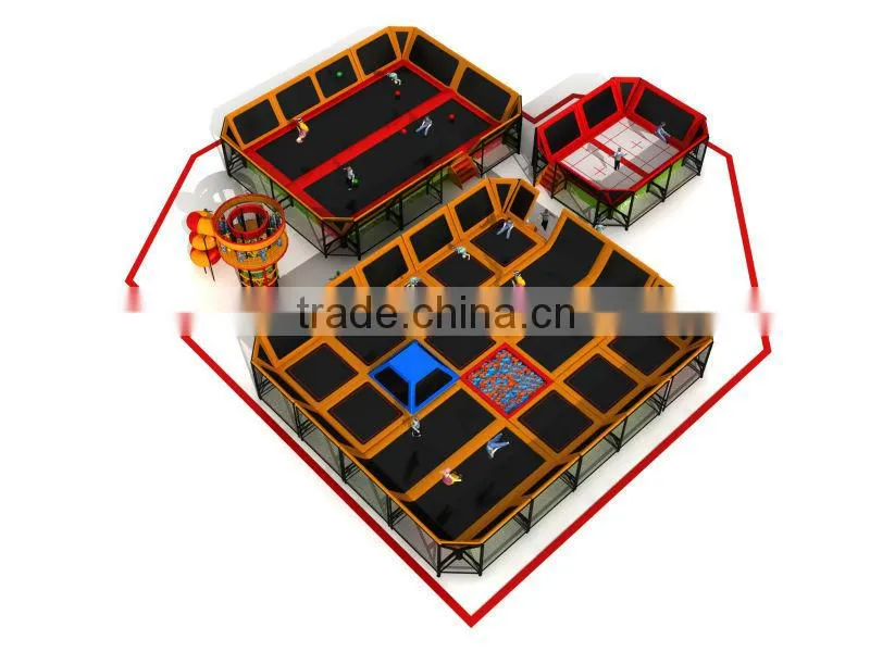 China Professional Supplier Be Customized Best Price Cheap Indoor Trampoline for Sale