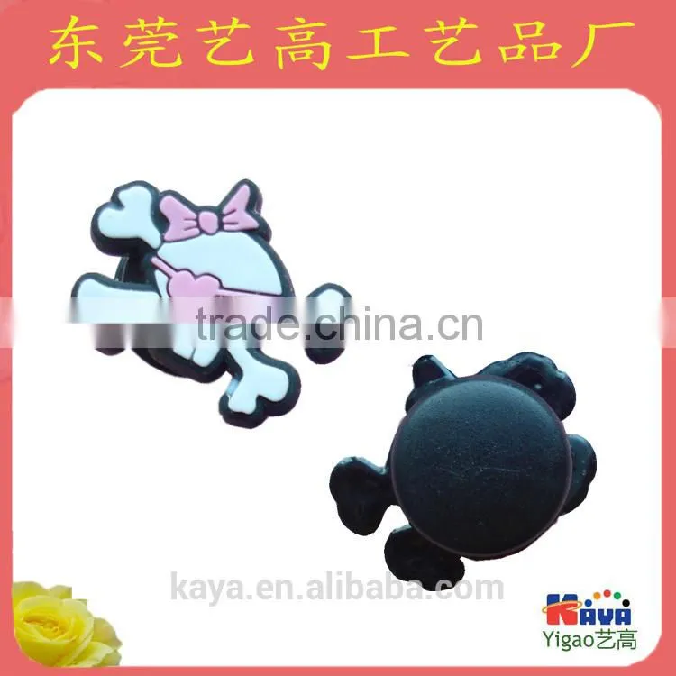 Factory Hot saling PVC shoe buckle with dog shape/Festival promotion gifts
