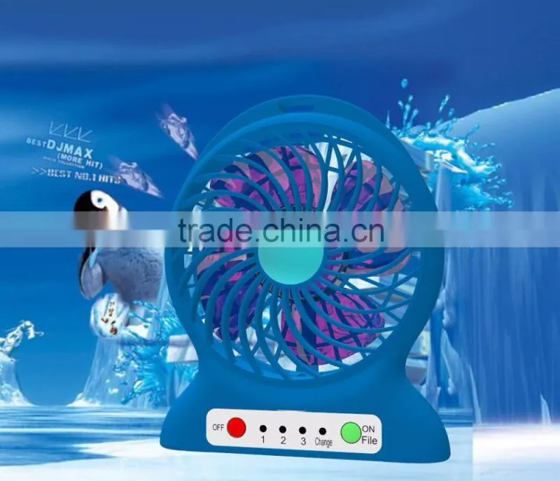 Best gift emergency rechargeable mini usb fan small pocket usb fan,Colorful mini ceiling fan
