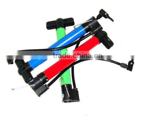 Newly design hot sale sliver bicycle pump