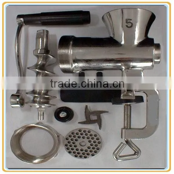 high quality stainless steel manual meat grinder