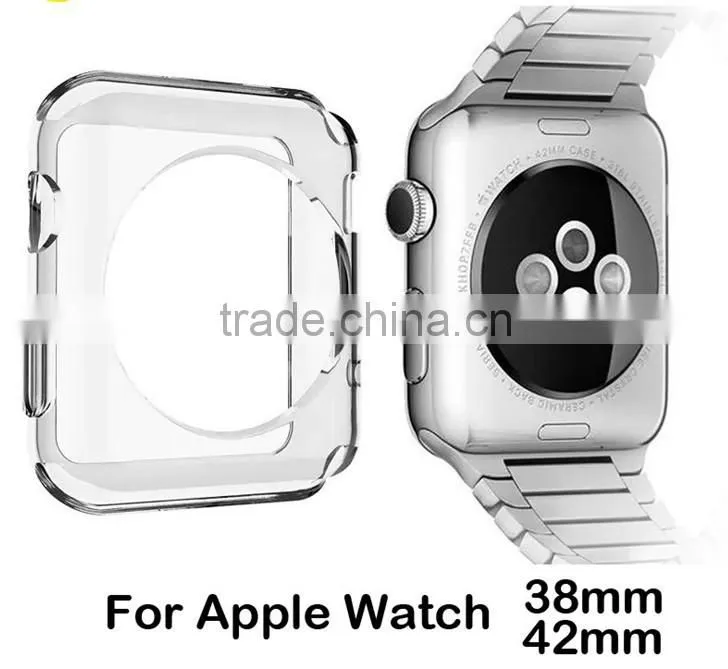 Cheap Soft TPU Cover for Apple Watch with Retail Packaging