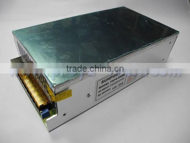 600W 50A Switching Power Supply 110V/220V AC Input 12V output PY-12V50A