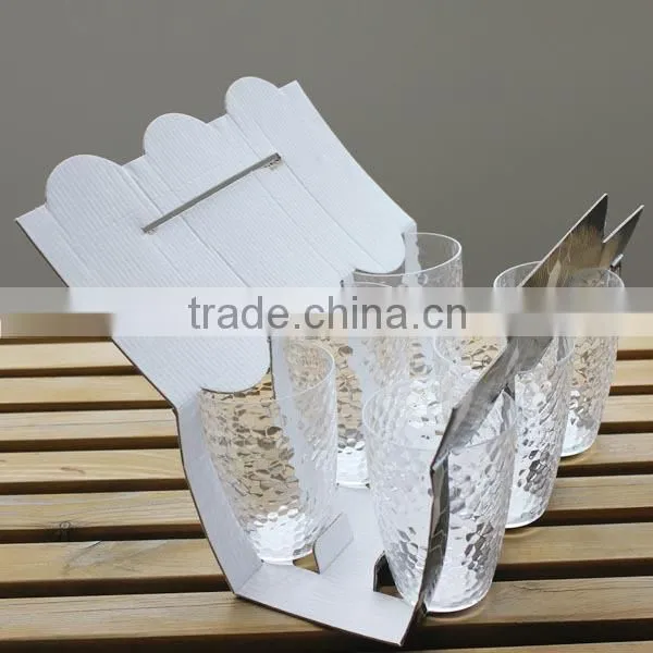 Drinking 6PCS Tumbler SET Tea Wine Plastic Tumbler
