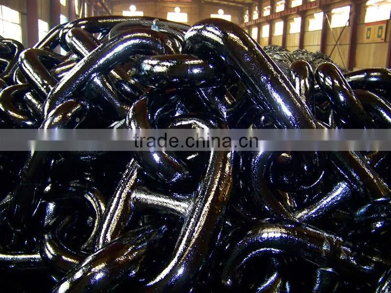 Grade U2 U3 Welded long link Studless Anchor Chain