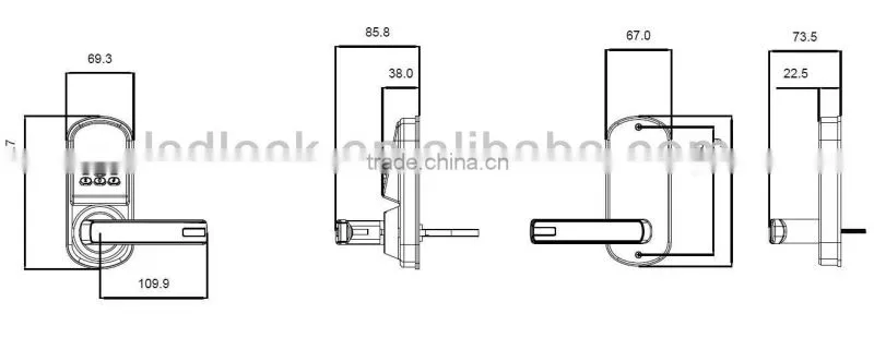Pin Code Zwave Lock Home Automation