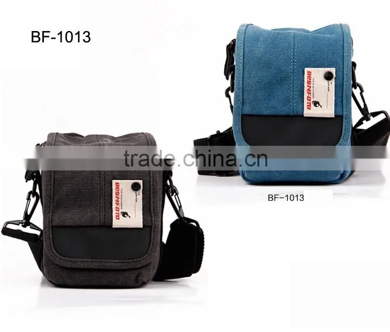 Canvas DSLR Camera Messenger Shoulder Case Bags For Nikon Sony Canon Pentax