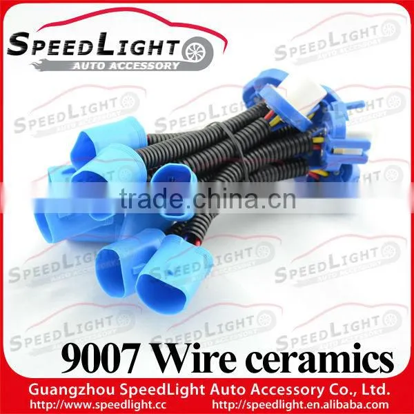 Best 9007 Wire Ceramic Lamp Socket HID Adapter