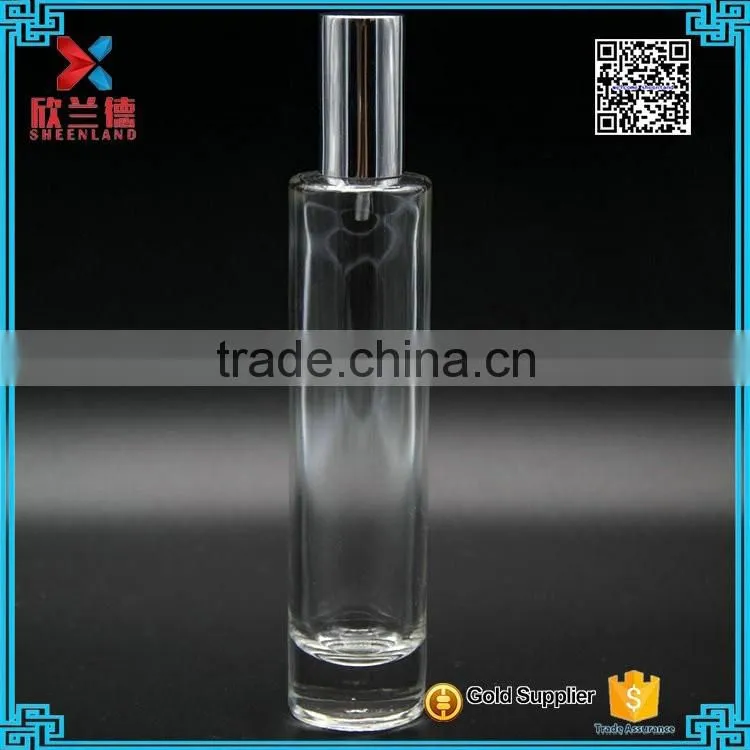 Classical 50ml cylinder spray perfume bottle wholesale