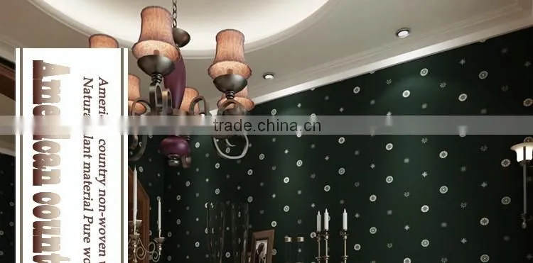 Hot selling non woven wallpaper for house decoration wallpaper