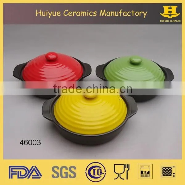 porcelainlarge cooking pot, multi-purpose cooking pot, fire resistance cooking pot