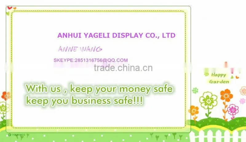 Yageli trade assurance supplier high quality custom acrylic box
