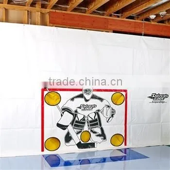 Heavy Duty Hockey Shooting Tarp - 5 Holes .Hockey Shooting Tarps,Shooting Tarps
