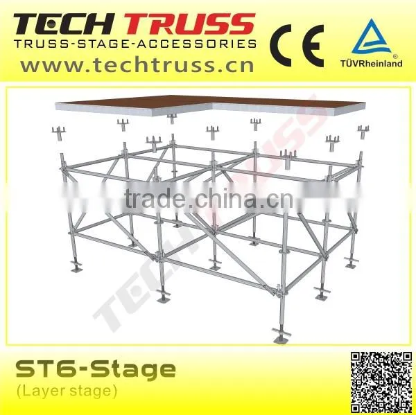 ST6-Stgae Heavy Duty Iron Layer Stage System
