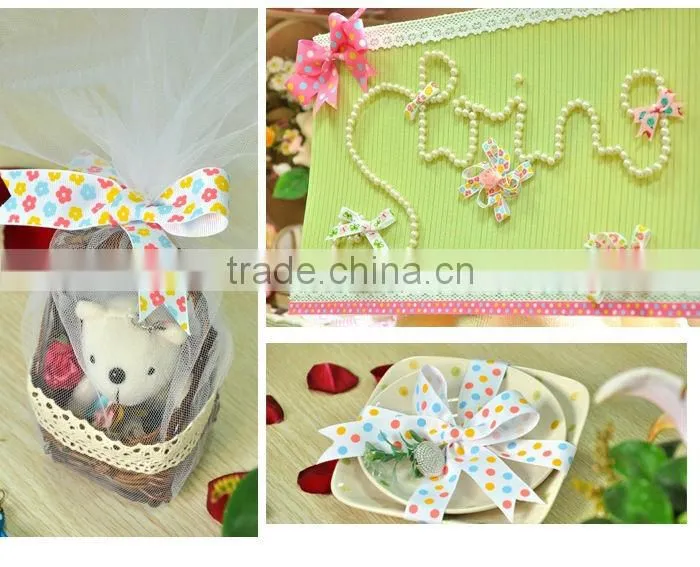 Character Printed Grosgrain Ribbon Wholesale