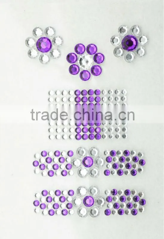 DIY Gemstones Sticker, Acrylic Sticker for Telephone Decoration, Eye Sticker