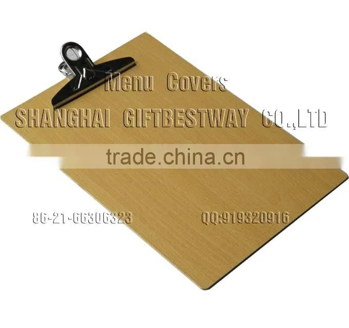 Menu board ,wood menu cover,wooden menu board