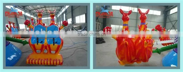 2014 newest rotating equipment kiddie rides kangaroo jumping machine for sale