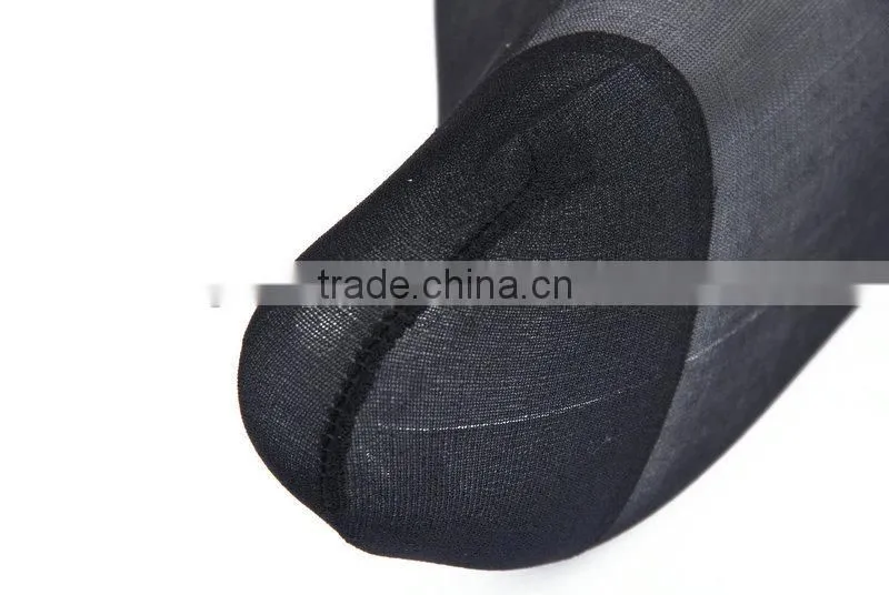 Custom jacquard men and women non slip transparent ankle socks 4237
